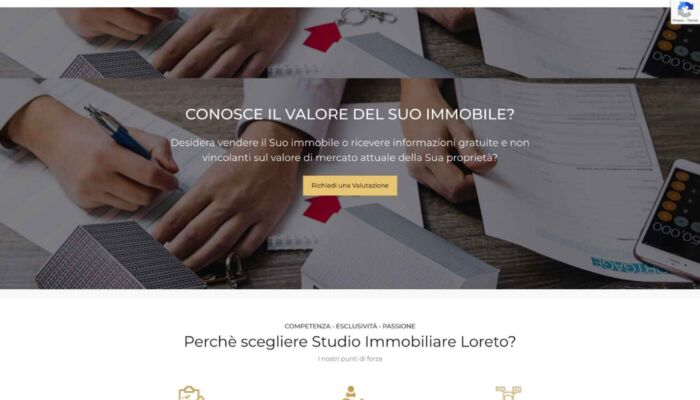 realizzazione sito web agenzia immobiliare Milano